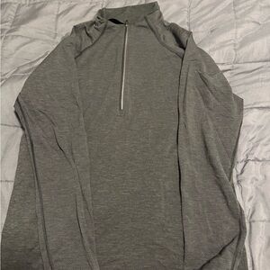 lululemon athletica Men's Charcoal Zip-Up Sweater